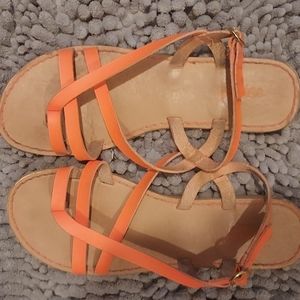 Old Navy Brand Orange Sandals